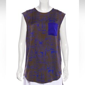 3.1 Phillip Lim cap sleeve silk top size 6
